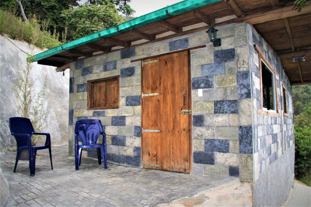 Cabaña Escondida con vista al mar y jardín en Posada Tarahumara